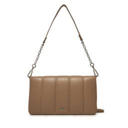 Дамска чанта Calvin Klein Line Quilt Shoulder Bag K60K612787 Кафяв