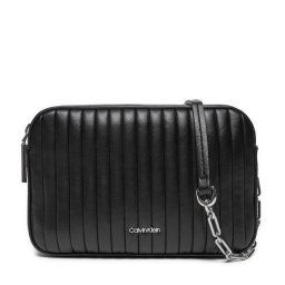 Дамска чанта Calvin Klein Mini Line Quilt Camera Bag K60K613078 Черен