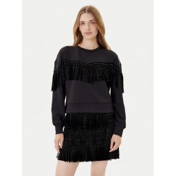 DKNY Суитшърт P5GH7XQE Черен Relaxed Fit