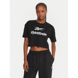 Reebok Тишърт RK25319CCW Черен Regular Fit