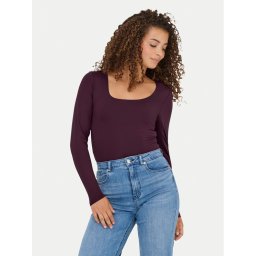 ONLY Блуза Lea 15302647 Виолетов Slim Fit