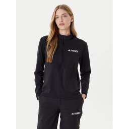 adidas Суитшърт от техническо трико Terrex Multi Climacool JF4185 Черен Regular Fit