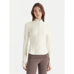 adidas by Stella McCartney Тениска от техническо трико Training Midlayer JM1397 Бежов Slim Fit