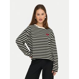 ONLY Блуза Livina 15359682 Черен Regular Fit