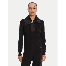 Liu Jo Sport Пуловер TF5039 MS75L Черен Regular Fit