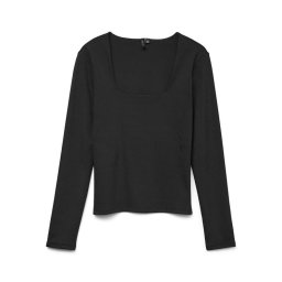 Vero Moda Блуза Million 10334613 Черен Regular Fit