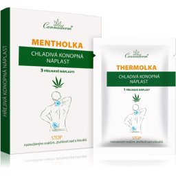 Cannaderm Mentholka cooling hemp patch охлаждаща лепенка 3 бр.