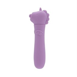 Unihorn USB Bullet вибратор със стимулиране на клитора Karma Lilac 11.5 см