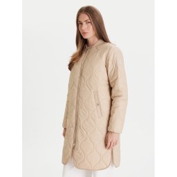 JOOP! Зимно яке Carla 10018874 30047609 Бежов Regular Fit