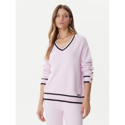 Liu Jo Sport Пуловер TF5229 MS59L Розов Regular Fit