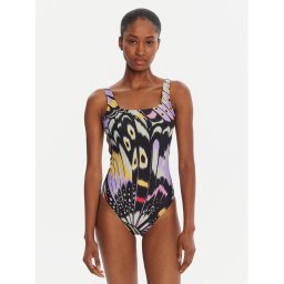 adidas Бански костюм FARM Graphic JM8193 Виолетов Slim Fit