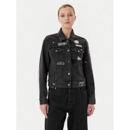 DKNY Дънково яке P5GCYC72 Сив Regular Fit