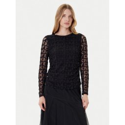 DKNY Блуза P53HFWMF Черен Regular Fit