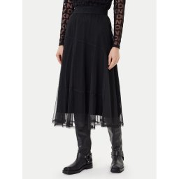 DKNY Миди пола P5GG7CMD Черен Regular Fit