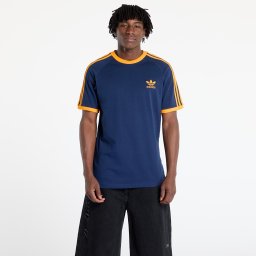 Тениска adidas Adicolor Classics 3-Stripes T-Shirt Night Indigo/ Crew Orange L