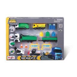 MAISTO MINI WORK MACHINE Freight Hauler Парк камиони 12630