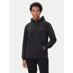 adidas Суитшърт от техническо трико Designed for Training IY1131 Черен Regular Fit