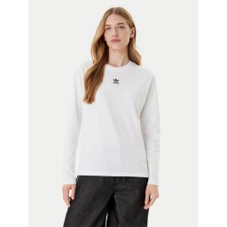 adidas Блуза Essentials JW7454 Бял Regular Fit