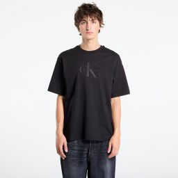 Тениска Calvin Klein Hi Low Emb 16S Jersey Tee Black XXL