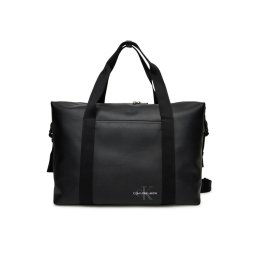 Calvin Klein Jeans Сак Mono Logo Weekender Duffle LV04G3137G Черен