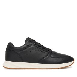 Сникърси Tommy Hilfiger Premium Leather Hybrid FM0FM05700 Черен