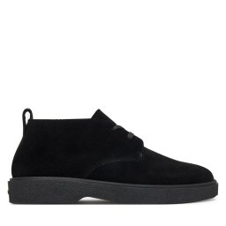 Сникърси Calvin Klein Text Rubber Desert Boot Su HM0HM01978 Черен