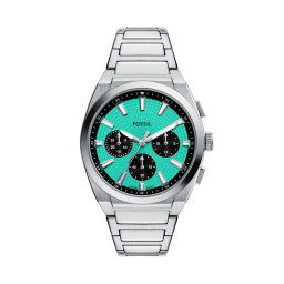 Часовник Fossil Everett Chronograph FS6117 Сребрист