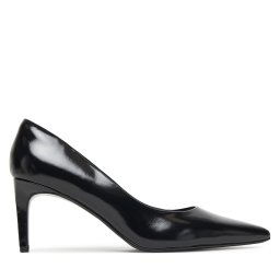 Обувки на ток Calvin Klein Ess Stiletto 70 Shiny Lth HW0HW02828 Черен