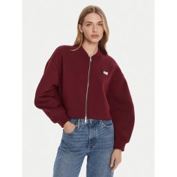 Calvin Klein Jeans Яке бомбър LV047C524G Бордо Oversize