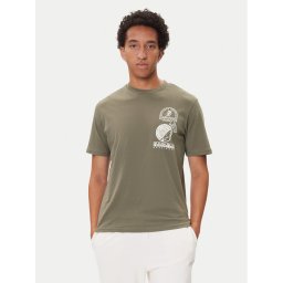 Napapijri Тишърт S-Funes Ss NP0A88UA Каки Regular Fit