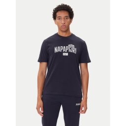 Napapijri Тишърт S-Funes Ss NP0A88UA Тъмносин Regular Fit