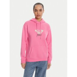 Roxy Суитшърт ERJFT05020 Розов Regular Fit