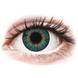FreshLook ColorBlends Turquoise (Тюркоазни ) - без диоптър (2 лещи)