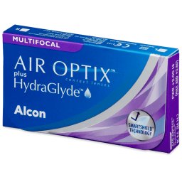 Air Optix plus HydraGlyde Multifocal (3 лещи)