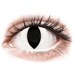 CRAZY LENS - Cat Eye White - дневни без диоптър (2 лещи)
