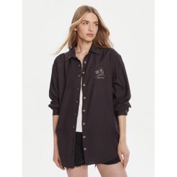 Billabong Риза Beach Side EBJWT00118 Сив Relaxed Fit