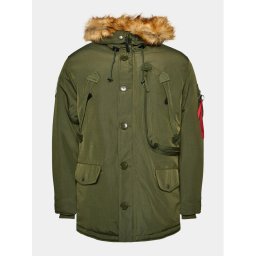 Alpha Industries Зимно яке Polar 123144 Каки Regular Fit