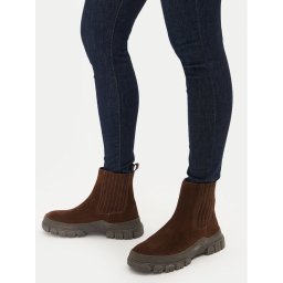 Weekend Max Mara Боти тип челси Genepi 24257960556 Кафяв