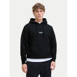 Jack & Jones Суитшърт Soho 12278789 Черен Relaxed Fit