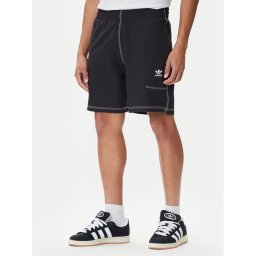 adidas Спортни шорти Trefoil Essentials KA8539 Черен Loose Fit