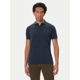 G-Star Raw Тениска с яка и копчета Dunda D11595-D756 Син Slim Fit