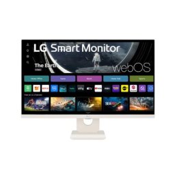 Монитор LG 27U511SA-W, 27" IPS Smart webOS23, 100Hz, 5ms, 1300:1, 250cd/m, FHD 1920x1080, ThinQ, sRGB 99%, HDR 10, HDMI, USB, Bluetooth, AirPlay 2, Speacers 5W x 2, Tilt, White