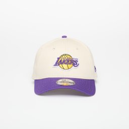 Шапка New Era Los Angeles Lakers 9FORTY NBA Colour Block Stone/ Official Team Color Universal