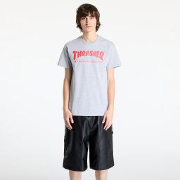 Тениска Thrasher Skate Mag T-Shirt Gray/ Red XL