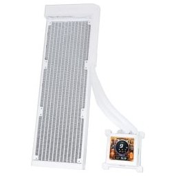 CPU Cooler HydroShift LCD 360 Fanless RGB White