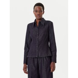 French Connection Риза 72ZDH Тъмносин Regular Fit