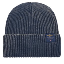Шапка Aeronautica Militare 252CU0084UL00551 Тъмносин