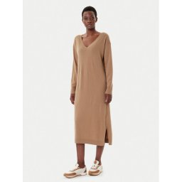 Weekend Max Mara Плетена рокля Zenith 2525326012 Бежов Regular Fit