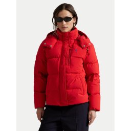 Polo Ralph Lauren Пухено яке 211971190002 Червен Relaxed Fit