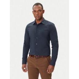 G-Star Raw Риза Uniform D25176-D321 Тъмносин Slim Fit